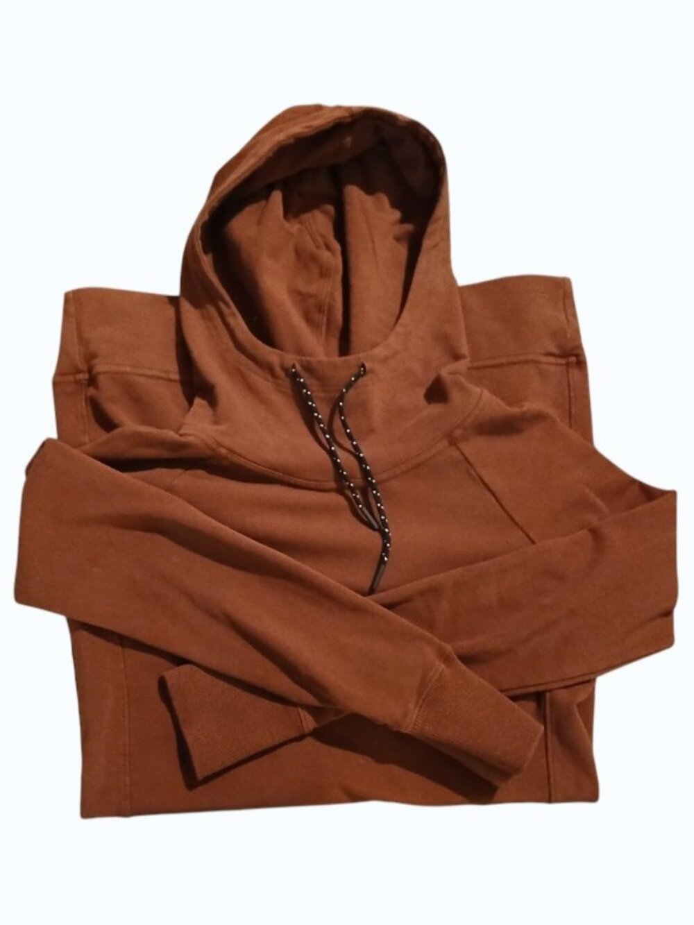 AMERICAN GIANT Cinnamon Brown Tunic Hoodie Sweatshirt - EUC - Picture 4 of 12